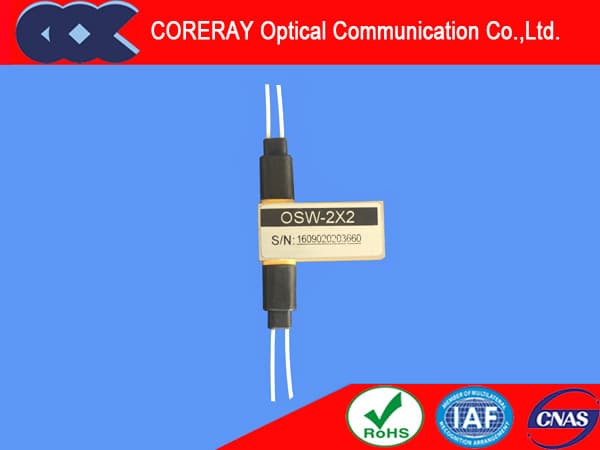 2x2 Mechanical Optical Switches 1x2 SM MM optical switch
